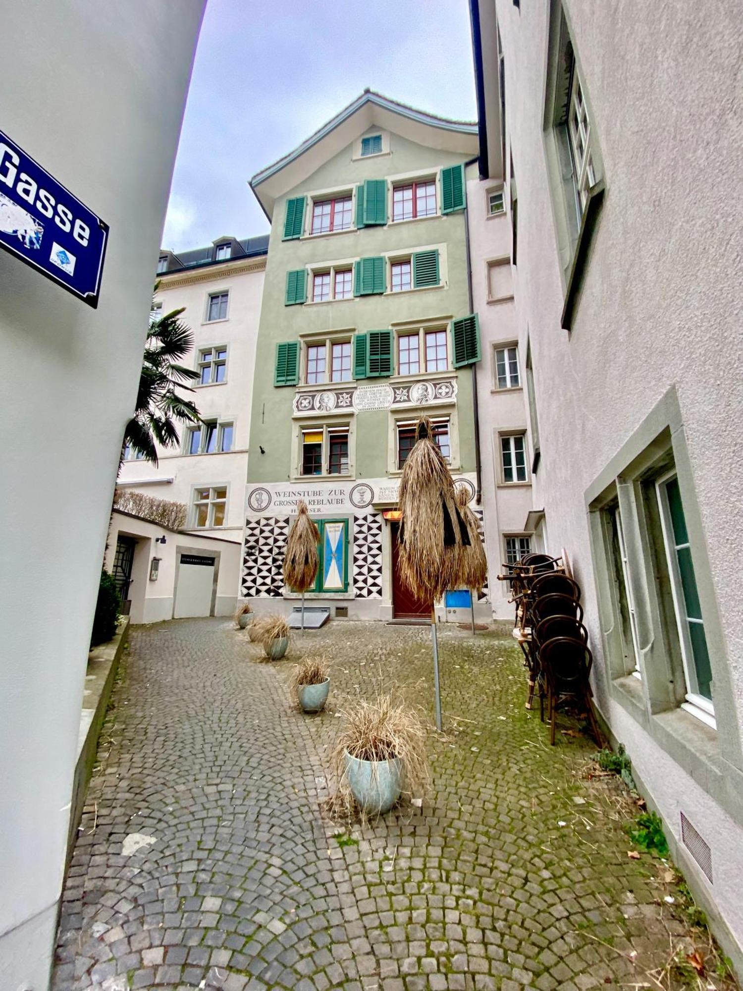 Goethe House In Old Town Zuerich Appartement Buitenkant foto
